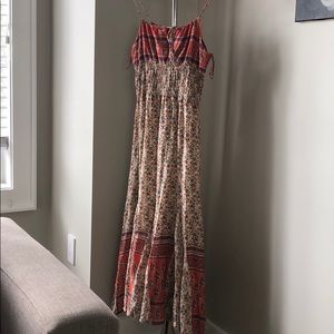 Karma Highway Bohemian Flowy Maxi Dress.